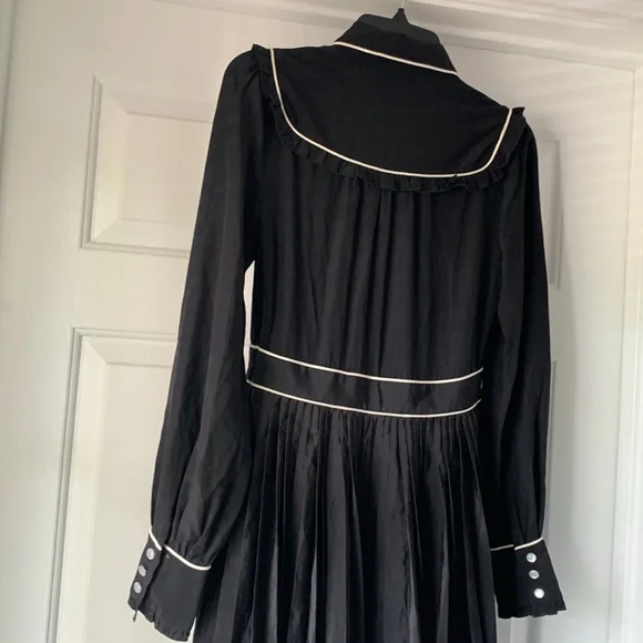 Authentic Kate Spade New York x The Madison Ave. Collection 100% Silk Shirtdress